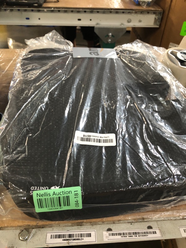 Photo 1 of 5 STARS UNITED Seat Cushion for Tailbone Pain Relief – Memory Foam Lifting Pillow for Coccyx, Hemorrhoid, Sciatica & Post-Surgery Recovery – Wheelchair, Car, Desk, Gaming & Office Chairs, Arctic Black