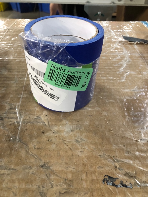 Photo 1 of 4 Rolls Premium Painters Tape, Blue Tape, Masking Tape, Paint Tape for Multi-Purpose, Painting, Painter's, DIY Crafts Arts (88yd =0.94IN*22yd*4) Decoration Labeling No Residue, Easy Removal