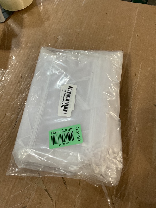 Photo 1 of 50 PCS 8x12 Organza Bags, gift wrap Bags for Party,Wedding Favor Bags with Drawstring, Festival, Makeup Organza Favor Bags,drawstring goody bags,Penetrating Light Fruit Protection Bags (White)