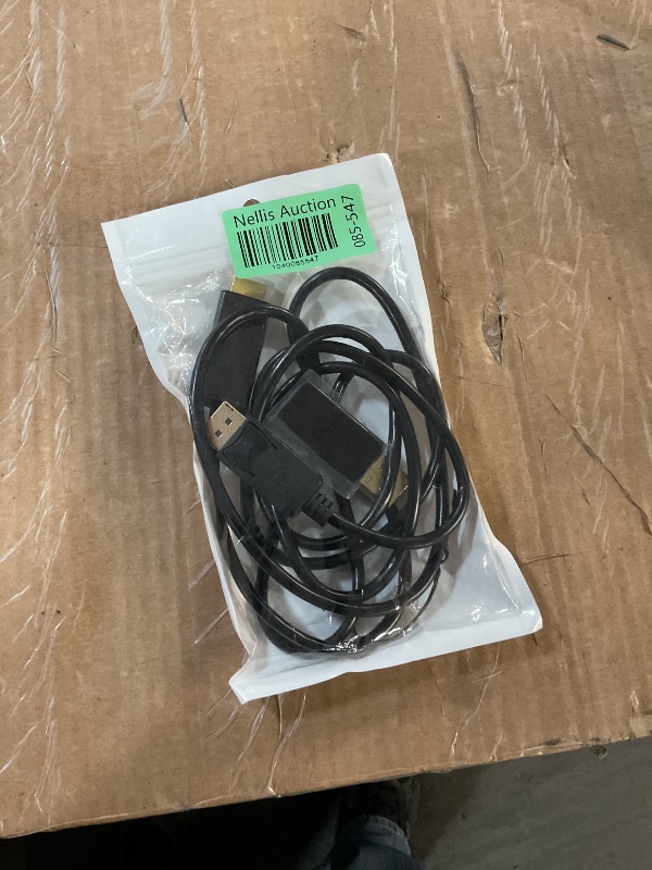 Photo 1 of 4K 60Hz Displayport to HDMI Cable 6ft, NOT HDMI to Displayport Adapter, Display Port to HDMI Cable 6feet for Dell Lenovo HP Laptop Desktop PC Monitor TV GPU NVIDIA AMD, DP to HDMI Adapter Cord Black