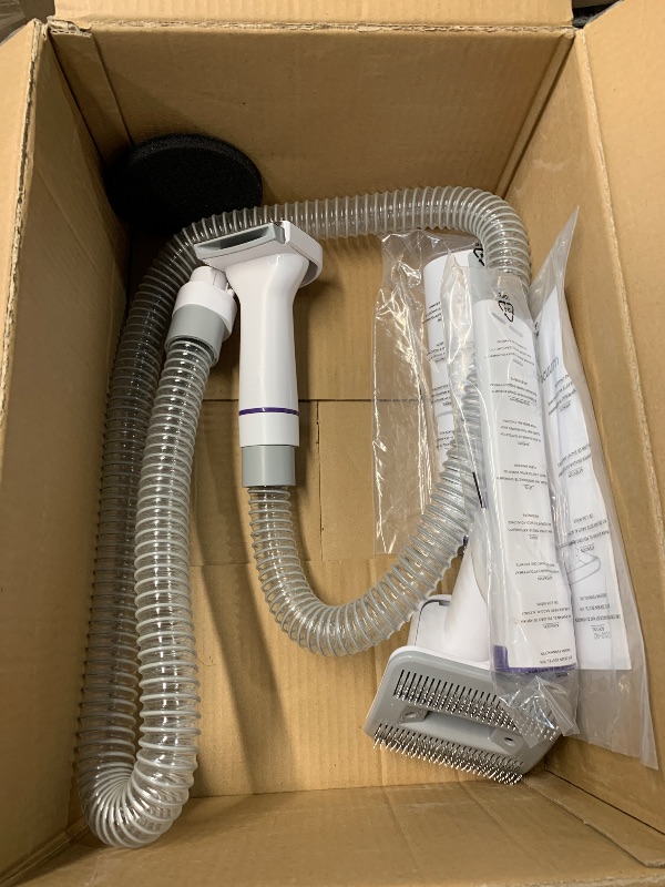 Photo 1 of (POWER TESTED) (USED/FAIR) oneisall Dog Hair Vacuum & Dog Grooming Kit/Low Noise Dog Grooming Vacuum12kpa,Dog Vacuum for Shedding Grooming for Pet Hair&Home Cleaning