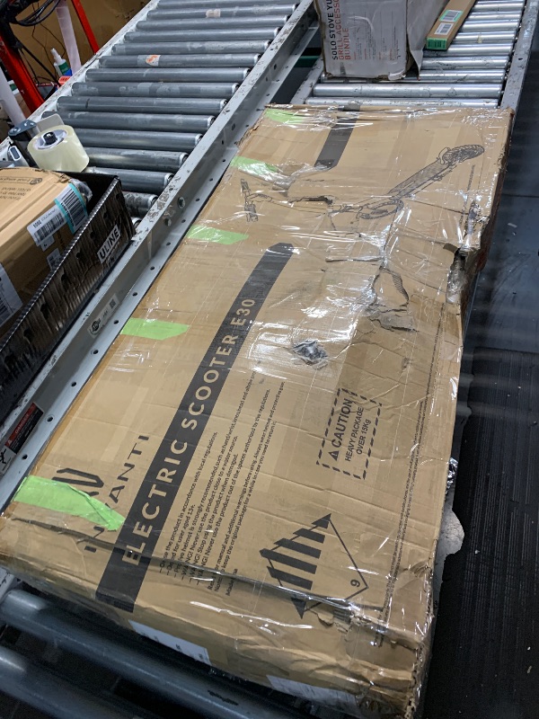 Photo 1 of INVANTI E30 Electric Scooter with Smart APP, 19.9 Miles Range & 18 MPH, 350W Motor, 8.5" Solid Tires, Rear Suspension and Turn Signals, Foldable Electric Scooter for Adults and Teens