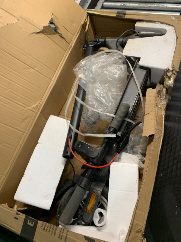 Photo 1 of INVANTI E30 Electric Scooter with Smart APP, 19.9 Miles Range & 18 MPH, 350W Motor, 8.5" Solid Tires, Rear Suspension and Turn Signals, Foldable Electric Scooter for Adults and Teens