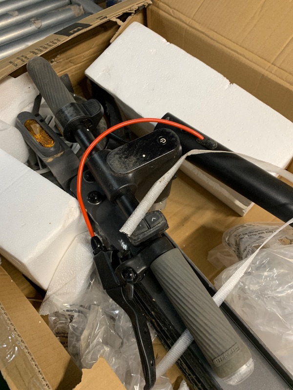 Photo 1 of INVANTI E30 Electric Scooter with Smart APP, 19.9 Miles Range & 18 MPH, 350W Motor, 8.5" Solid Tires, Rear Suspension and Turn Signals, Foldable Electric Scooter for Adults and Teens