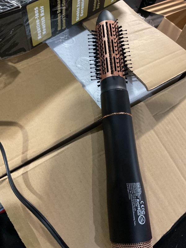 Photo 1 of (Used) Round Hair Blow Dryer Brush - 1.6 Inch Ceramic Barrel Hair Dryer Brush