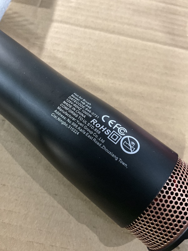 Photo 1 of (Used) Round Hair Blow Dryer Brush - 1.6 Inch Ceramic Barrel Hair Dryer Brush