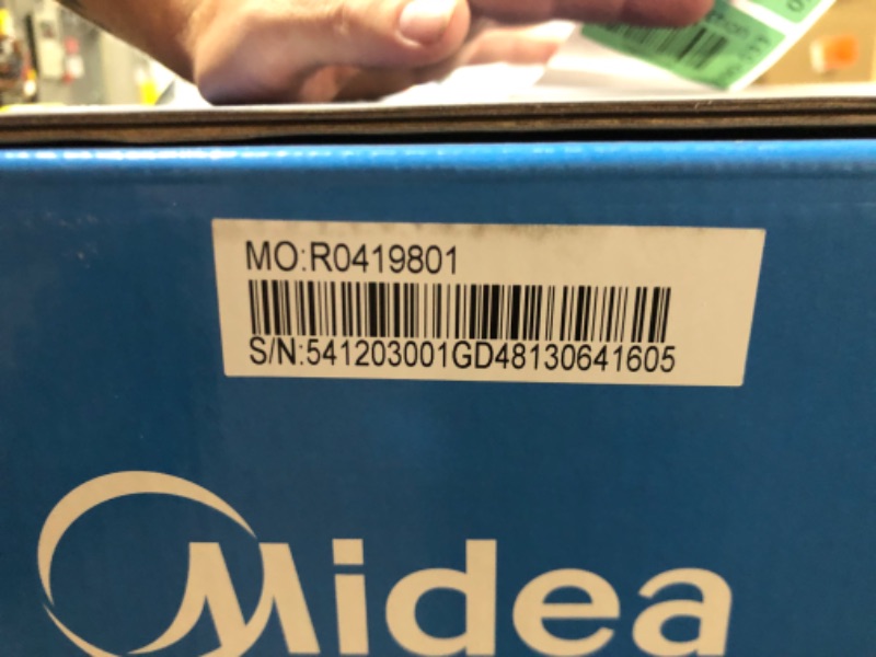 Photo 1 of  FACTORY SEALED*
Midea 10,000 BTU U Shaped Smart Inverter Window Air Conditioner, Cools up to 450 Sq. Ft.,Ultra Quiet with Open Window Flexibility, Works with Alexa/Google Assistant, 35% Energy Savings, Remote Control