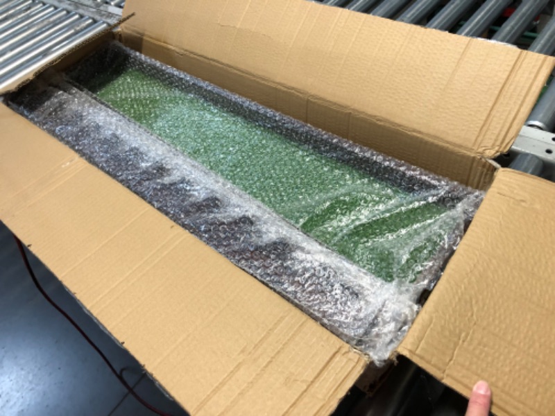 Photo 1 of Lenwen Golf Putter Stand Wooden Display Rack Golf Club Holder Stand, Brown Golf Club Organizer for Storage Sports Indoor Home Garage (Hold 13 Clubs 30 Golf Balls)