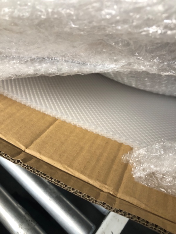 Photo 1 of (USED/FAIR) ($144 VALUE)Frienda 4 Pcs Fluorescent Light Covers Replacement Flat Clear Prismatic Acrylic Ceiling Light Cover Panels