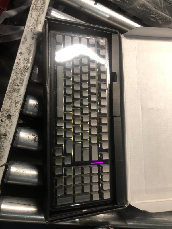 Photo 1 of AULA F99 Pro Wireless Mechanical Keyboard,Hot Swappable Custom Keyboard,RGB Backlit,Pre-lubed Linear Switches,Side Printed PBT Keycaps,2.4GHz/USB-C/BT5.0 Mechanical Gaming Keyboards