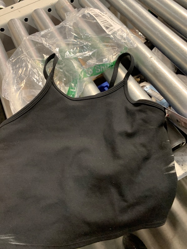 Photo 1 of ***(HEAVILY USED)***
Champion, Soft Touch, Longline Cami with Shelf Bra for Women, Anti Odor, Tank Top, Black XSMALL 