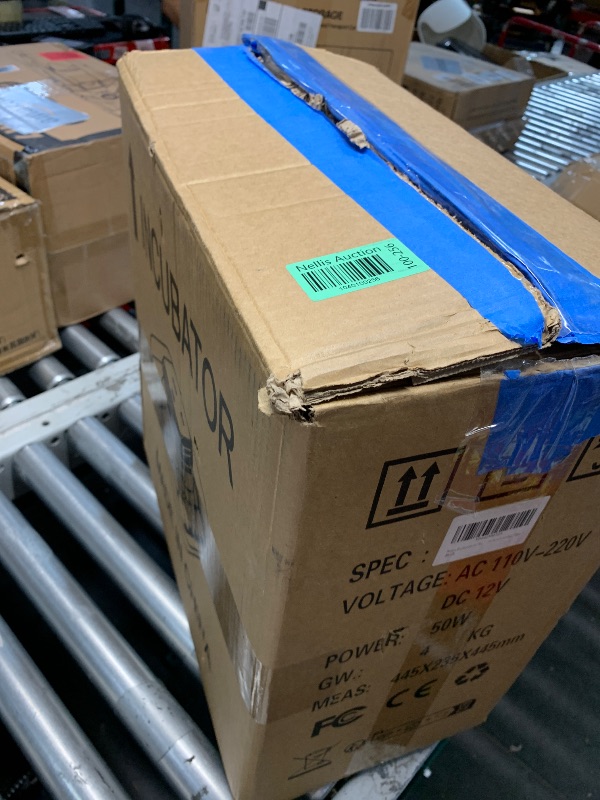 Photo 1 of (Used)(incomplete)(parts only) Hethya Incubators for Hatching - Automatic Egg Turning & Humidity Control, Candler for Chicken, Duck, Goose & Quail (35 Eggs)