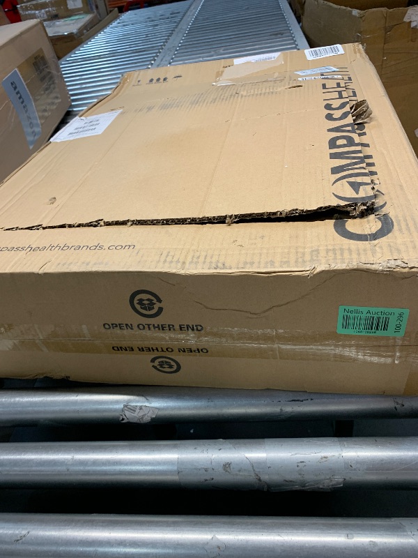 Photo 1 of (size small) Probasics Junior Aluminum Rollator with 6 Inch Wheels, 250 Pound Weight Capacity, Burgundy, Medical Walker