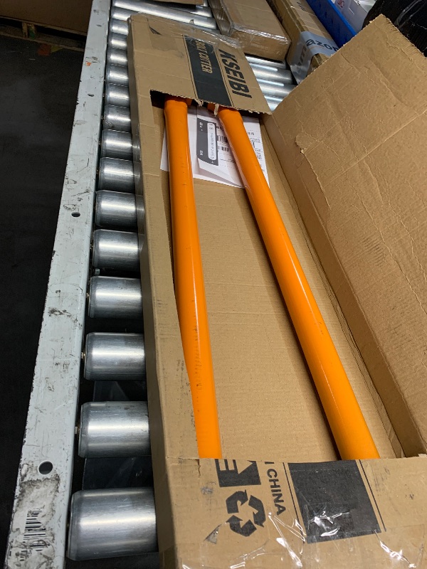 Photo 1 of (HEAVILY USED) (FUNCTIONAL) KSEIBI 141600 Heavy-Duty Large Size Bolt Cutter 42" for Cutting Fence, Steel Wire, Chain, Screws, Rivet, and Padlock, Metal Rods with Soft Grip Rubber Ergonomic Handle Cutters 1050mm
