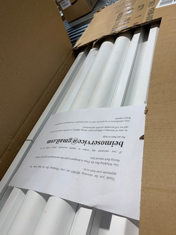 Photo 1 of Beimo Whelping Box for Large Breed Dogs and Small Puppies with Pig Rails, PVC Dog Playpen, 48" x 48" x 18” Whelping Supplies with Adjustable Height Door for Large Medium Small Cats Dogs