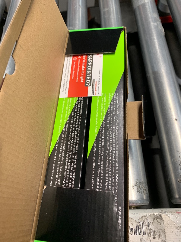 Photo 1 of XLUX Soil Moisture Sensor Meter Water Monitor, Hygrometer for Gardening, Farming,Plants, No Batteries Required, 2 Pack