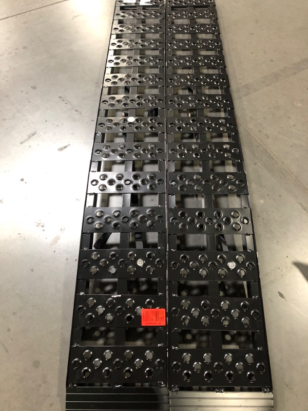 Photo 1 of (used)(damage)(see all images) REESE 9516220 Heavy Duty Loading Ramp, 12 Inch x 90 Inch, 3,000 lbs. Capacity, Pair