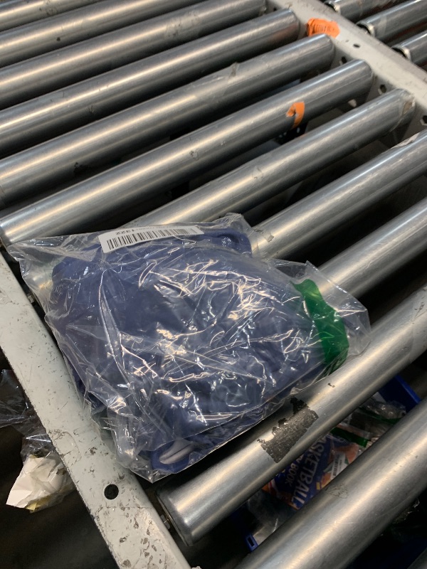 Photo 1 of ANFILIA Two Piece Tankini Bathing Suits for Women Scallop V Neck Swim Tankini Top with High Waisted Bottom Tummy Control