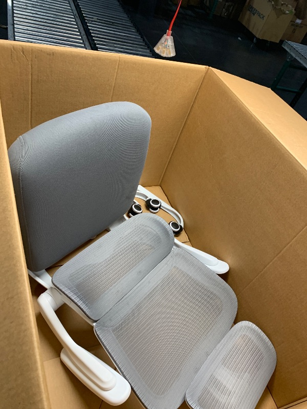Photo 1 of  *STOCK PHOTO FOR REFENCE* Ergonomic Office Chair, Mesh Computer Desk Chair with Lumbar Support, High Back Gaming Chair for Home Office, Light Grey
