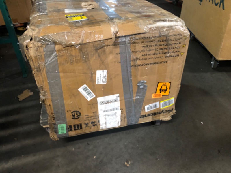 Photo 1 of ***USED - MAJOR DAMAGE - LIKELY MISSING PARTS - SEE PICTURES - UNABLE TO TEST***
Keystone 18,800 BTU Window-Wall Air Conditioner with 16,000 BTU Supplemental Heating, 230V, Window and Wall AC Unit for Living Room, Apartment, Large Rooms up to 1000 Sq.Ft.