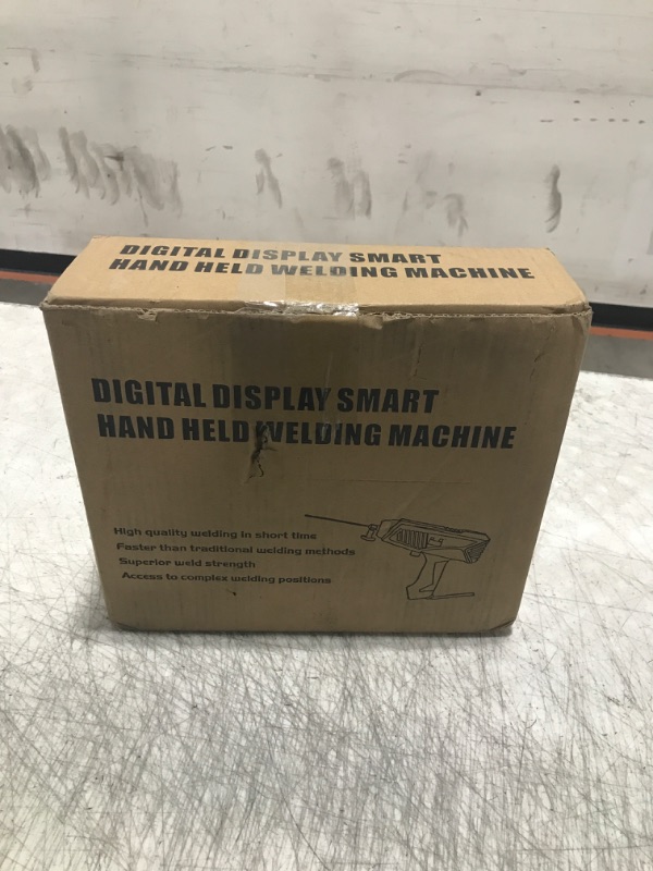 Photo 1 of JZU Handheld Welding Machine, Upgrade MMA 250A IGBT Inverter Portable Arc Welder with LCD Display, 110V Stick Welder, Compact and Lightweight, Ideal for Home DIY and Light Projects