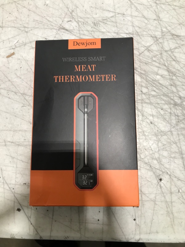 Photo 1 of Wireless Meat Thermometer – Digital Cooking Thermometer with Wireless Probe – 500Ft Remote Range Food Thermometer – with iOS & Android Read App -Preprogrammed Temperatures for BBQ, Oven, Grill