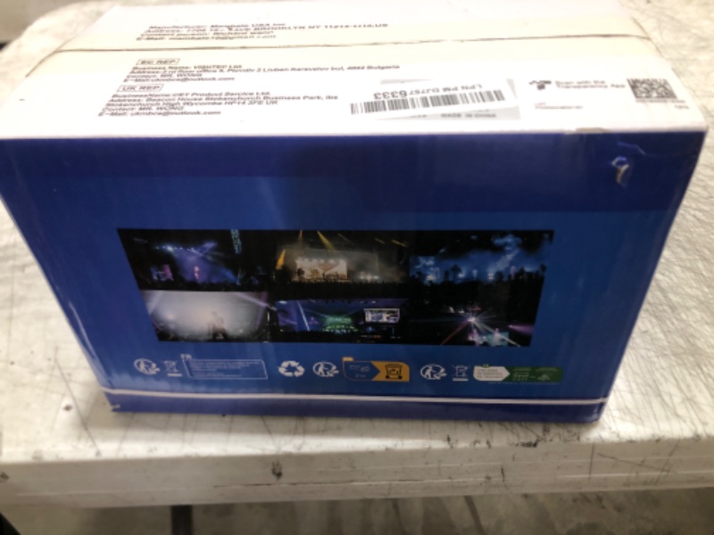 Photo 1 of Agptek  Machine, Fog Machine with 13 Colorful LED Lights Effect, 500W and 2000CFM Fog with 1 Wired Receiver and 2 Wireless Remote Controls, Perfect for Wedding, Halloween, Party and Stage Effect