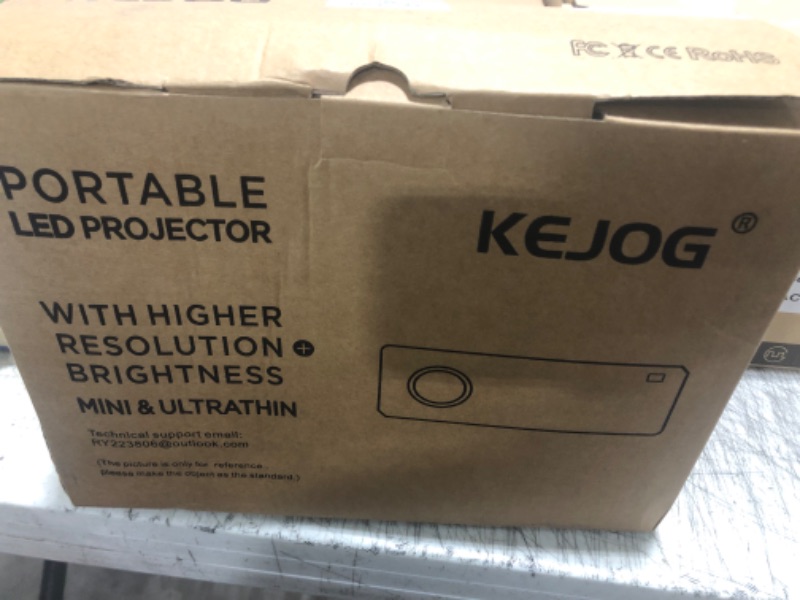 Photo 1 of Mini projector,Bluetooth projector Full HD 1080P Video Projector, Outdoor Projector Max 300" Display,Portable Projector with Tripod, HomeTheater Movie Projector Compatible with iOS/TV Stick/HDMI/USB