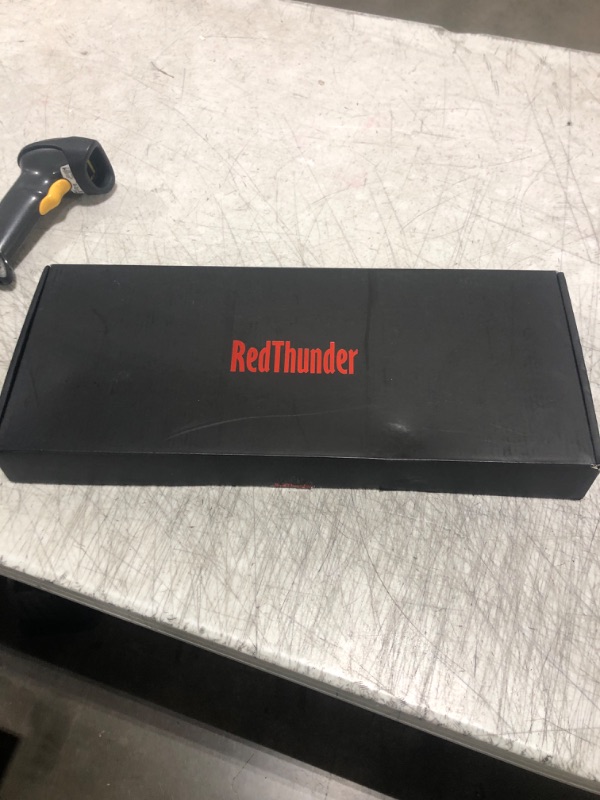 Photo 1 of RedThunder K20 TKL Wireless Keyboard and Mouse Combo, Adjustable RGB Backlit Rechargeable Battery, Compact Layout Keyboard with Dedicated Multimedia Keys + Optical Mice for PC/Laptop(Black)