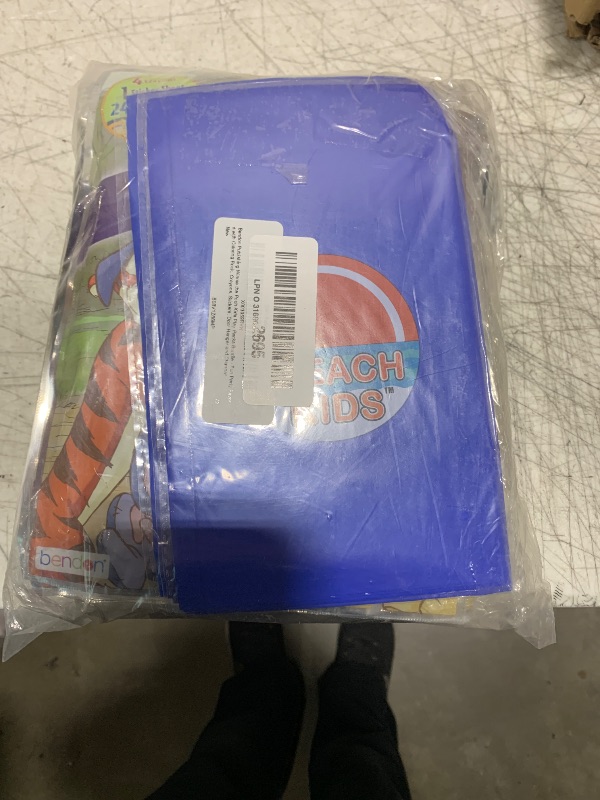 Photo 1 of Bendon Publishing Winnie the Pooh Kids Play Packs Bundle - Fun Party Favors with Coloring Book, Crayons, Stickers, Door Hanger and Stamper