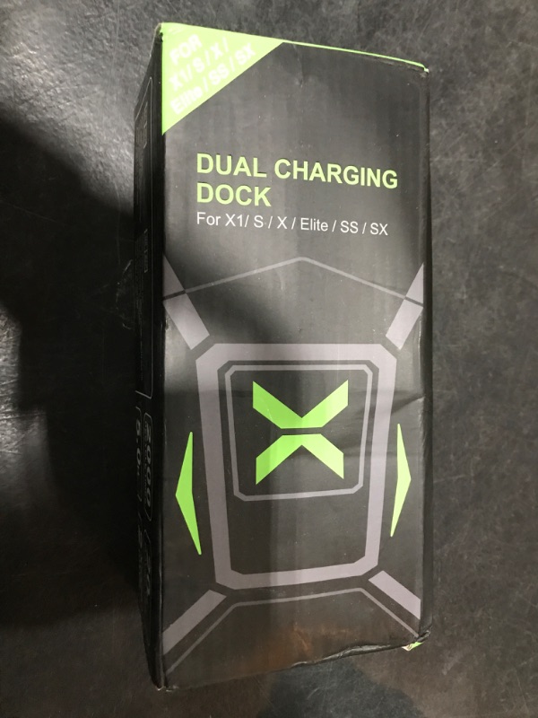 Photo 1 of Controller Charger Station with 4x5520mWh Rechargeable Battery Compatible with Xbox One/Series X|S Controller,Controller Charging Dock for Xbox One Controller Battery Pack with 4 Battery Covers