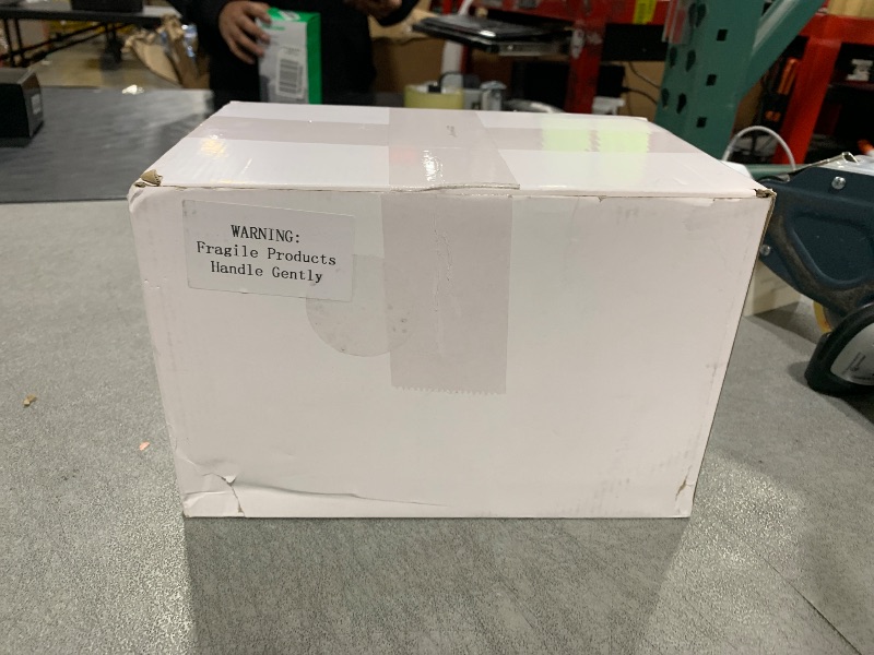 Photo 1 of Saypacck Manual Label Dispenser Acrylic Adjustable Clear Label Holder Sticker Dispenser for Office Home Business Tabletop(10 x 6 x 6 Inch)