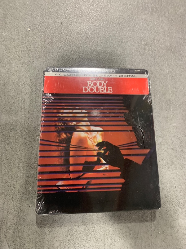 Photo 1 of Body Double 4K Ultra HD SteelBook (4K Ultra HD + Blu-ray + Digital) [4K UHD]