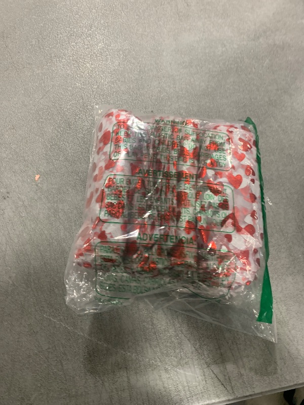 Photo 1 of 100 Pcs Valentines Day Organza Bags and 100 Pcs Kraft Paper Tags Red Heart Valentine Treat Candy Bag Drawstring Pouches Love Heart Paper Tag Name Labels with String for Present (6 x 9 Inch)