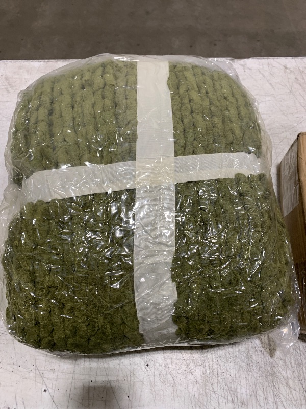 Photo 1 of Large Green blanket - actual size unknown 