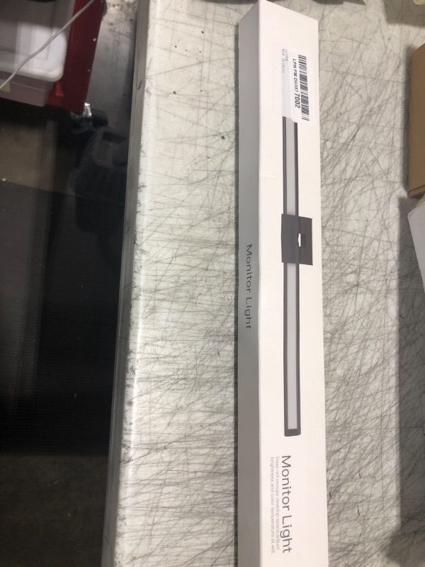 Photo 1 of CURUK Monitor Light Bar, RGB Monitor Light Screen Light Bar, Dual Light USB Powered Monitor Lamp, LED Computer Light, No Glare, Touch Control, 5-Color Mode, PC Desk Lamps for Home Office