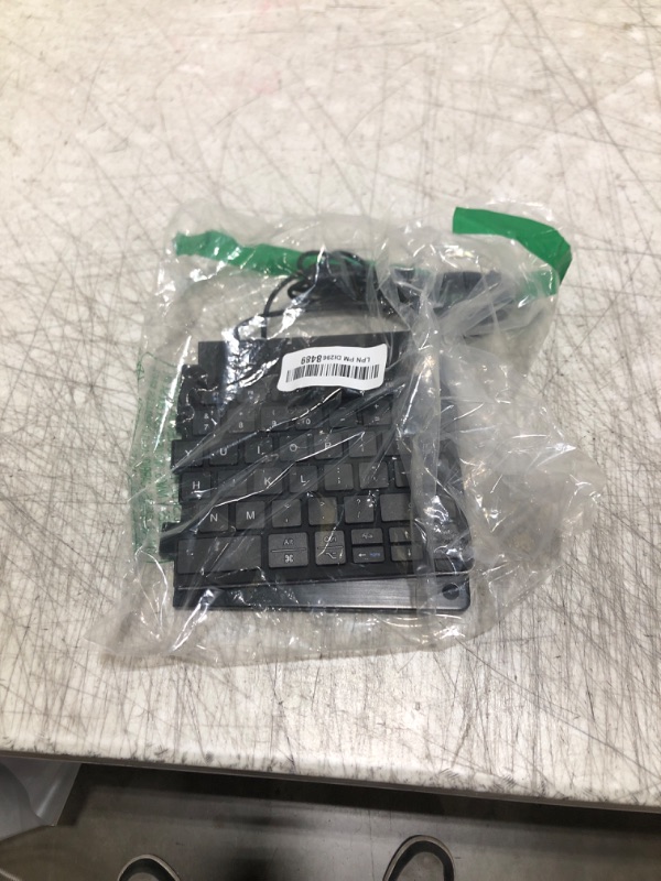 Photo 1 of R-Go Split Keyboard, Scissors Mechanism, Anti Carpal Tunnel Keyboard, 2 Part Ergonomic Design with Break Software, Ultra-Thin, QWERTY (US) Layout, USB-C Wired, Compatible with Windows/Mac/Linux, Black