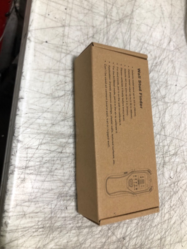 Photo 1 of Stud Finder Wall Scanner 5 in 1 Multifunctional Upgraded Smart Wall Scanner, Stud Sensor Beam Detector with Battery for Wood Metal and AC Wire Detection, Comes with HD LCD Display and Audio Alarm