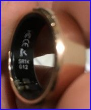 Photo 1 of 2025 New Smart Ring Health Tracker for Men Women - IP68 Waterproof Fitness Ring with Sleep Tracker/Heart Rate/Blood Oxygen/Steps/Distance/Calories, Air Shutter, Charging case Up to 7-Day, Gold #8