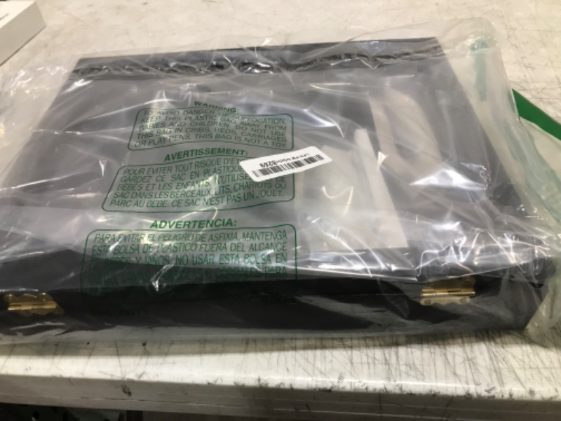 Photo 1 of Military Challenge Coin Display Case 11x14IN, Medal Shadow Box with HD Acrylic Glass, Removable 2 Groove Shelves, Wall Mount Coin Collection Holder for Casino Poker Chips Exquisite Souvenirs