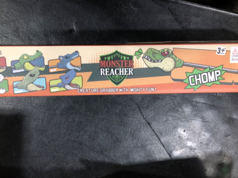 Photo 1 of DINOBROS Dinosaur Grabber Toy,16 Inches Interactive Dino Claw Reacher, Jurassic T-Rex Chomper Pick Up Tool for Kids, Robot Hand Dinosaur Toys for Boys and Girls Ages 3+