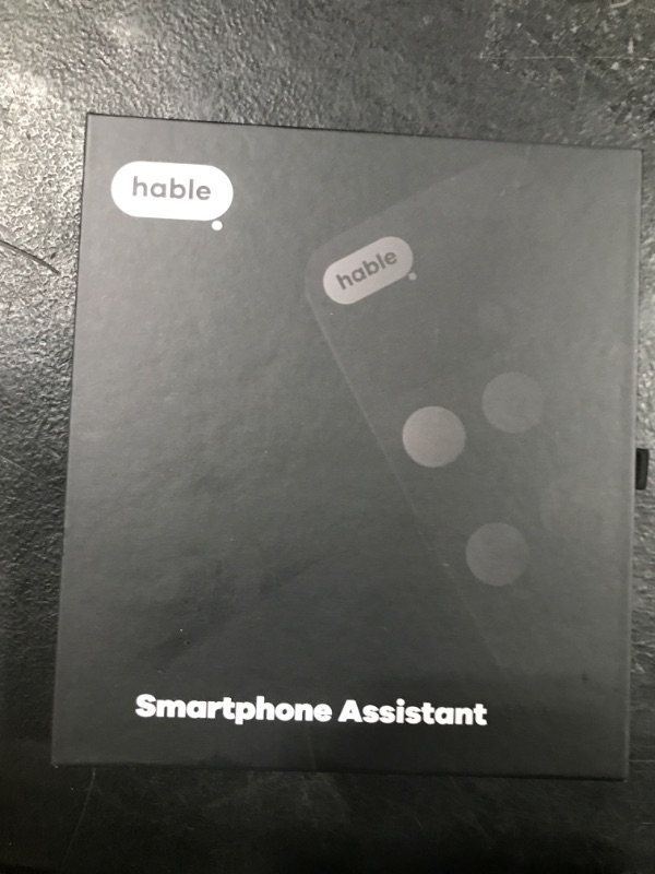 Photo 1 of Hable One Smallest Braille Keyboard for Visually Impaired People for iPhone, Android, and Tablets That Makes Typing Easier and Faster for Students and Blind People