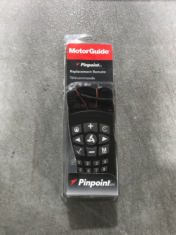 Photo 2 of MotorGuide 8M0092071 Xi Series Pinpoint GPS Navigation Remote Replacement — For Xi3 and Xi5 Trolling Motors Includes Lanyard