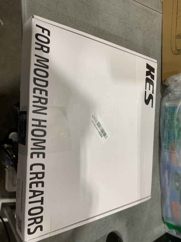 Photo 1 of KES Toilet Paper Holder Stand, Freestanding Toilet Paper Roll Holder with Modern Natural Marble Base, White Freestanding Toilet Tissue Holder SUS304 Stainless Steel Brushed Finish BPH284S1-2