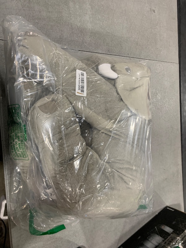 Photo 1 of Ryttir 24 Inch Fuzzy Large Elephant Stuffed Animal, Soft Stuffed Elephant Toy Cuddly Bedroom Elephant Plush, Funny Elephant Gifts for Girls Boys