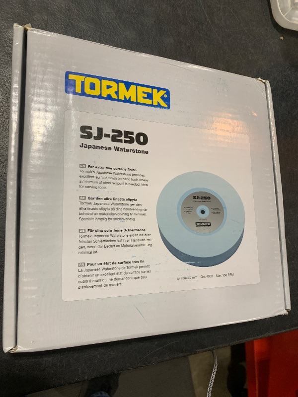 Photo 2 of Tormek SJ-250 Tormek Japanese Waterstone 4000 grit - Delivers a Mirror Finish - Fits T-8 and T-7