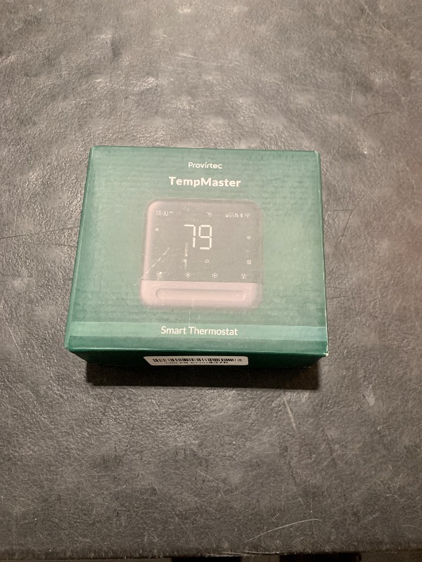 Photo 1 of Provirtec Thermostat for House with Smart Sensor, Smart Programmable Thermostat-7day, Digital Remote WiFi Thermostat, Sleep/Home/Away Modes, Energy Saving, C-Wire Required, 3.95" Large Screen