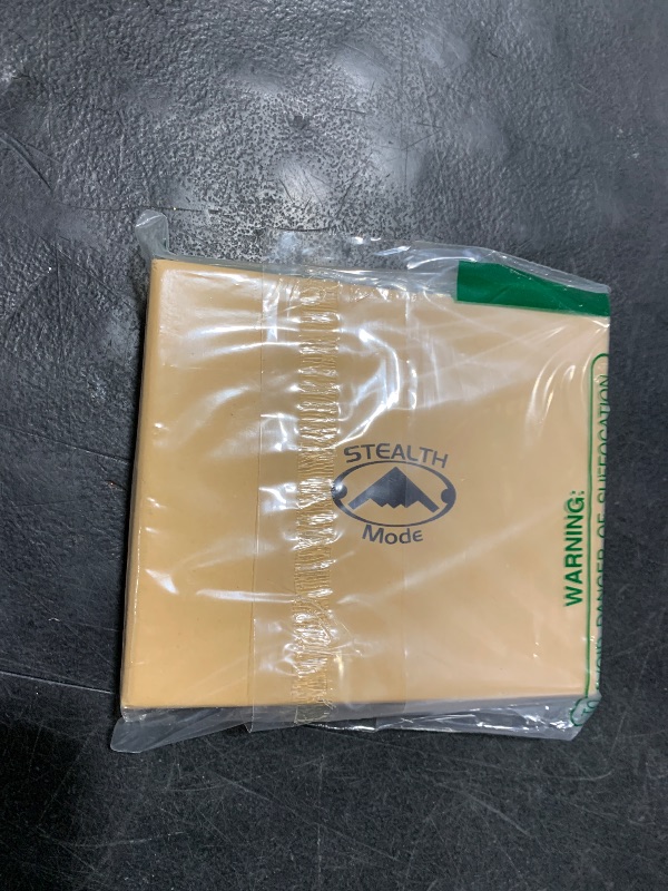 Photo 1 of Stealth Mode Trifold Wallet - RFID Blocking Wallet with Flip ID Holder - Leather Case for Money, Credit Cards - Mens Organizer, Divided Billfold, Identity Protection - Men's Gifts (Carbon Fiber)