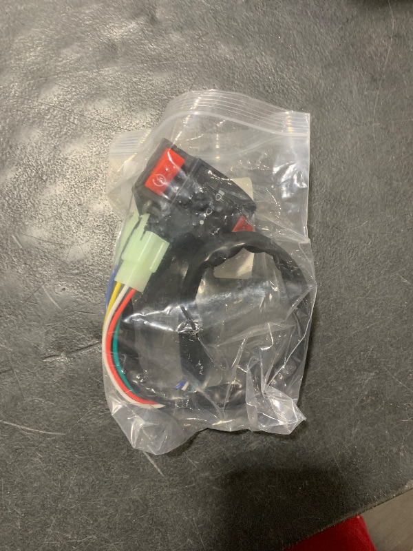 Photo 1 of Amavoler Left Starter Kill Light Switch Assembly 8 Wire 3 Function Fit for 50cc 70 cc 90cc 110 cc 125cc 150cc ATVs Quad 4 Wheeler SunL Coolster.