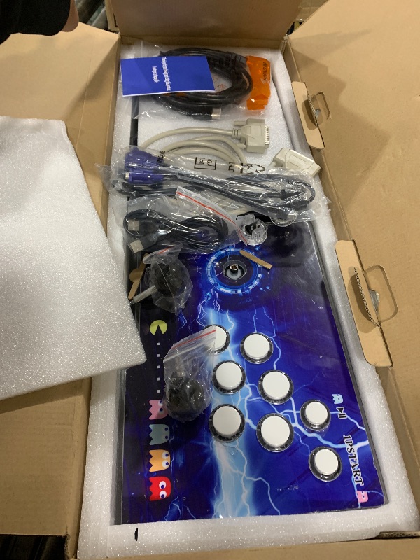 Photo 1 of RegiisJoy 30000 in 1 Pandoras Box 70S Arcade Console - Retro Game Machine for PC & Projector & TV, 2-4 Players, 3D Games, Search/Hide/Save/Load/Pause, 1280X720, Separate Console